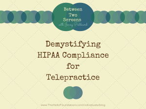 Demystifying HIPAA Compliance