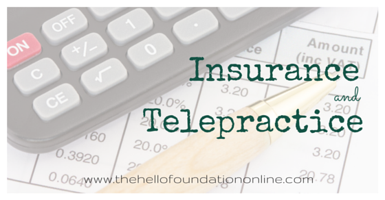 insurance reimbursement for telepractice