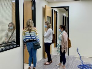 Clinicians looking at new office spaces