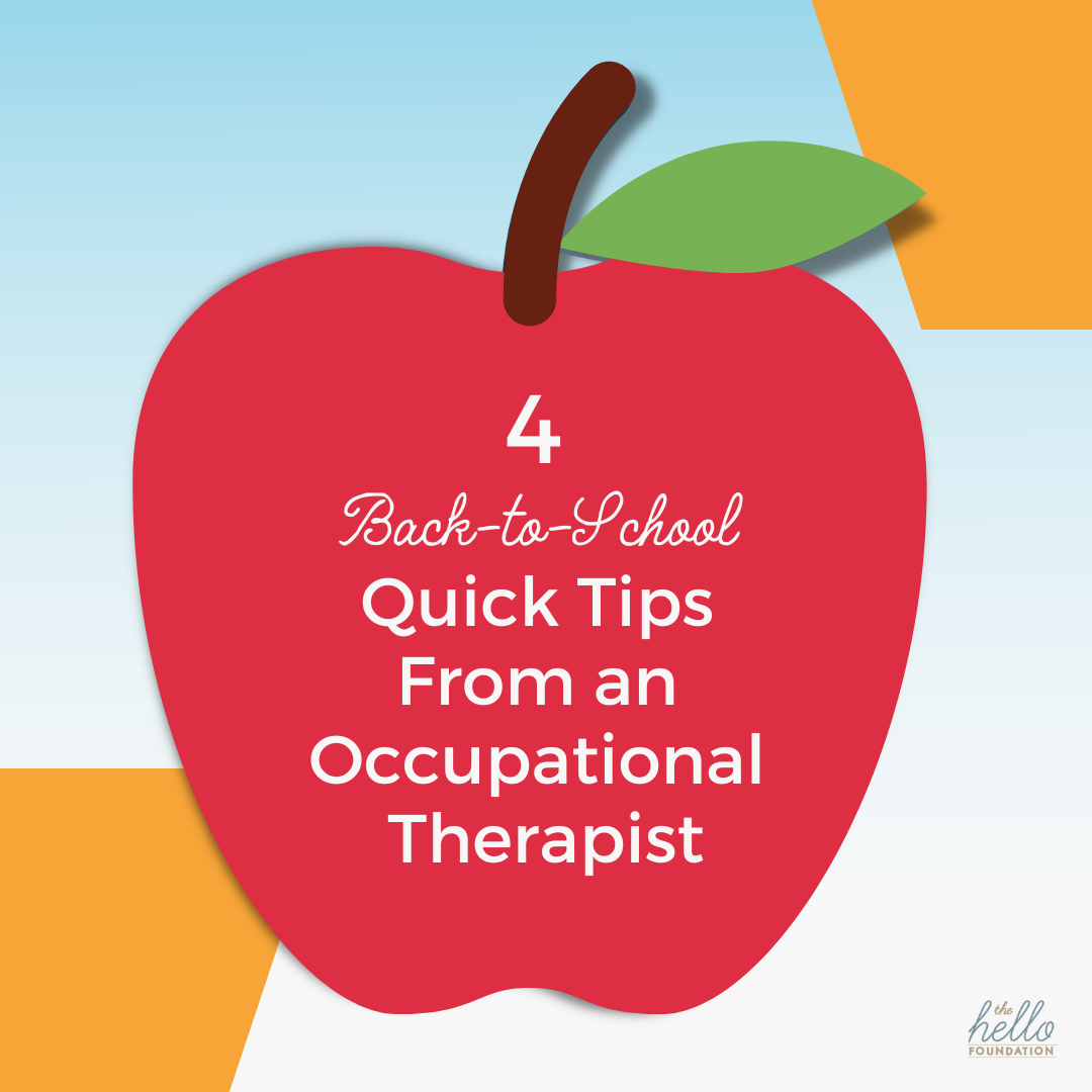 4 Back-to-School Quick Tips From an Occupational Therapist